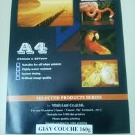 Giấy in ảnh 2 mặt ĐL160g (50 tờ/tập)